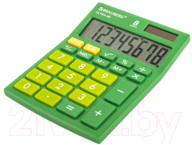 Калькулятор Brauberg Ultra-08-GN / 250509 (зеленый)
