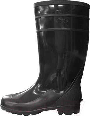 Сапоги резиновые Step С-40 ПВХ (р.43, черный)