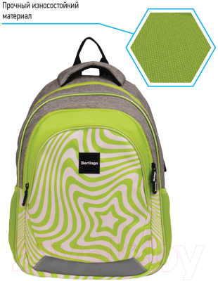 Школьный рюкзак Berlingo Bliss Pastel Star / RU08053