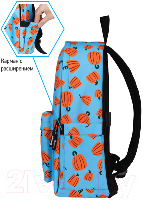 Школьный рюкзак Berlingo Casual Pumpkin / RU08067