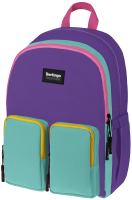 

Школьный рюкзак Berlingo, Color Blocks Lilac Mint / RU08102