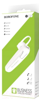 Изображение товара Односторонняя гарнитура Borofone BC21 (белый)
