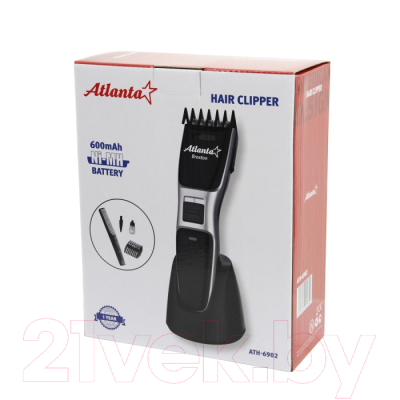 Машинка для стрижки волос Atlanta ATH-6902 (серебристый)