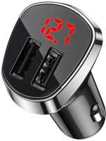 Зарядное устройство автомобильное Borofone BZ15 (черный) - 