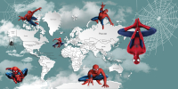 

Фотообои листовые Citydecor, Superhero Spiderman 2 с защитным покрытием