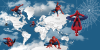 

Фотообои листовые Citydecor, Superhero Spiderman 4 с защитным покрытием