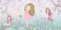 

Фотообои листовые Citydecor, Sweet Dreams 1 с защитным покрытием