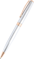Ручка шариковая имиджевая Manzoni Torino с футляром / TOR31TG-BM - 