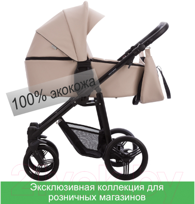 Детская универсальная коляска Bebetto Verturro Pro 2 в 1 черная рама (06)