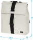 Миниатюра изображения товара Школьный рюкзак Berlingo Trends Eco white / RU08107