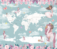 

Фотообои листовые Citydecor, Princess 9 с защитным покрытием