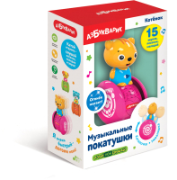 

Развивающая игрушка Азбукварик, Котенок Покатушки / 2847