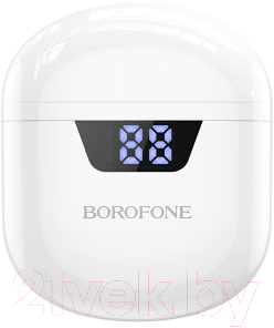 Беспроводные наушники Borofone BW05 Plus (белый)