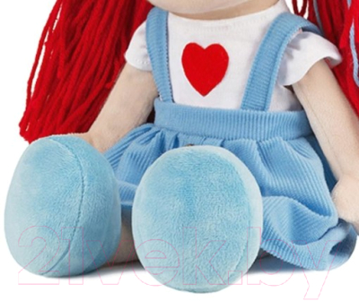 Кукла Maxitoys Стильняшка с голубой прядью / MT-HH-R20191