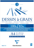 Скетчбук Clairefontaine Dessin A Grain / 96624C (30л) - 