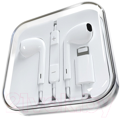 Наушники-гарнитура Borofone BM32 Lightning AirPods (белый)