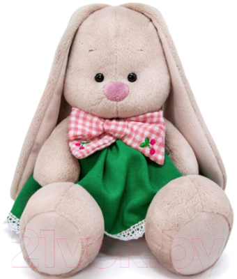 Изображение товара Мягкая игрушка Budi Basa Зайка Ми в юбке с кружевом и бантом / SidS-457