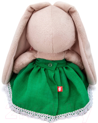 Изображение товара Мягкая игрушка Budi Basa Зайка Ми в юбке с кружевом и бантом / SidS-457