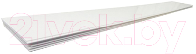 Комплект панелей ПВХ STELLA Slim Premium Quick-step Белая лакированная (1500x250x5мм, упаковка 5шт)