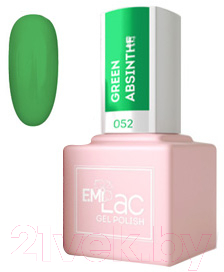 Гель-лак для ногтей E.Mi E.MiLac Neon Зеленый абсент №052 (9мл)