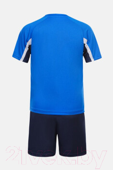 Футбольная форма Kelme Short-Sleeved Football Suit / 8251ZB3002-481 (р.130, синий/темно-синий)