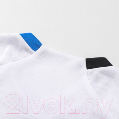 Футбольная форма Kelme Short-Sleeved Football Suit / 8251ZB3005-100 (р.150, белый/черный)