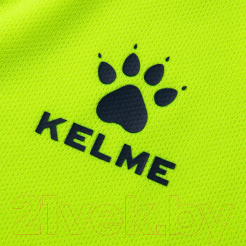 Футбольная форма Kelme Short-Sleeved Football Suit / 8251ZB3002-904 (р.140, зеленый/черный)