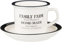 

Чашка с блюдцем, Family Farm / 263-1239
