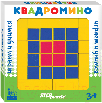 Развивающая игра Step Puzzle Квадромино IQ Step / 89836