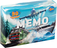 

Настольная игра АльфаТойс, Мемо Транспорт / 11403