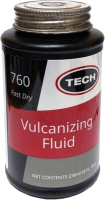Вулканизационный цемент TECH Chemical Vulcanizing Fluid / 760 (230мл, прозрачная) - 