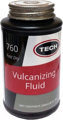 Вулканизационный цемент TECH Chemical Vulcanizing Fluid / 760 (230мл, прозрачная)