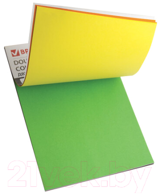 Набор цветной бумаги Brauberg Тонированная в массе / 124714 (8цв, 40л)
