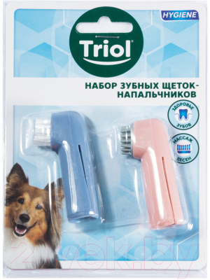 Набор зубных щеток для животных Triol Для животных / P535 (60мм)