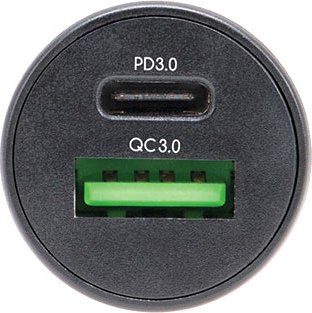 Переходник для автоакустики Alca 1USB+TypeC 12В / 510550 - 