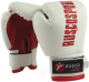 Боксерские перчатки RuscoSport 6oz (белый/красный) -