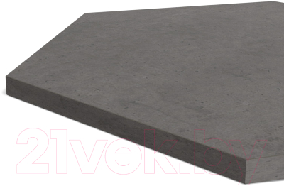 Журнальный столик Sheffilton SHT-S113/TT20 ЛДСП 70 (черный муар/бетон чикаго темно-серый)