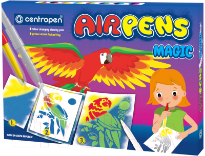 Фломастеры Centropen AirPens Magic / 6 1549 1106