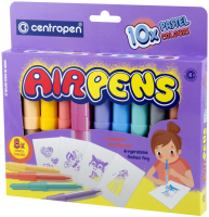 Фломастеры Centropen AirPens Pastel / 6 1500 1000 - 