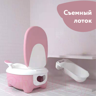 Детский горшок Kunder 110261Р (розовый)