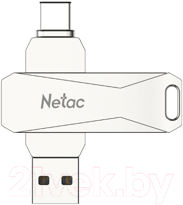 Usb flash накопитель Netac U782C Dual Flash Drive USB3.0 +Type-C 128GB(NT03U782C-128G-30PN)