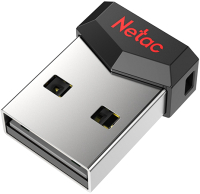 Usb flash накопитель Netac UM81 Ultra Compact Flash Drive USB2.0 16GB (NT03UM81N-016G-20BK) - 