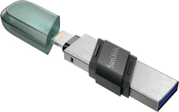USB flash накопитель SanDisk iXpand Mini Flash Drive Type A USB 3.1 (SDIX90N-128G-GN6NE) %rs_city_gde%