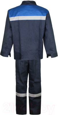 Комплект рабочей одежды Sardoba Tekstil Производственник (р-р 60-62/182-188, темно-синий/василек)