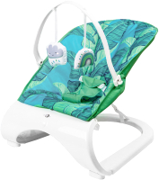 Детский шезлонг Amarobaby Funny Adventures / AB21-25FA/15 (изумрудный) - 