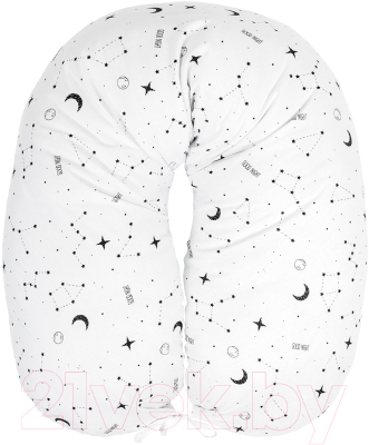 Подушка для беременных Amarobaby Stars / AMARO-4001-St (белый)