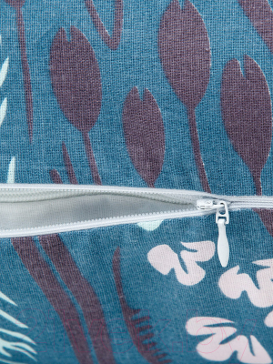 Подушка для беременных Amarobaby Flower Dreams / AMARO-40U-FD  (фиолетовый)