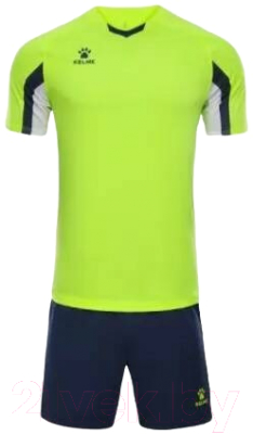 Футбольная форма Kelme Short-Sleeved Football Suit / 8251ZB1002-904 (XL, зеленый)