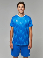 Футбольная форма Kelme Short-Sleeved Football Suit / 8251ZB1003-481 (S, синий) - 