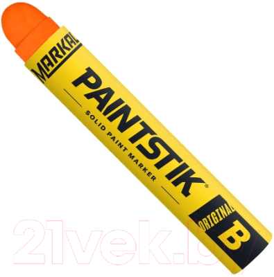 Маркер строительный Markal Pocket F Paintstik 82834 (оранжевый)